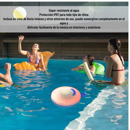 Parlante Bluetooth| USB Flotante en Agua ®️