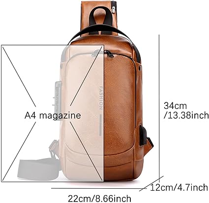 Mochila Antirrobo USB Artesanal